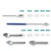 LANDNEOO Lab Scoops Stainless Steel Tools for Powder-4