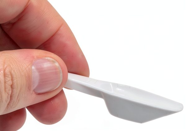 Lab Scoop Eisco Plastic 2ml Capacity Flat Bottom Design-2