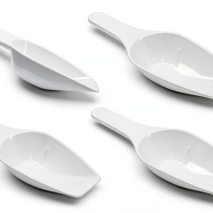 Eisco Lab Scoops Polypropylene 100ml Capacity Flat Bottom-0