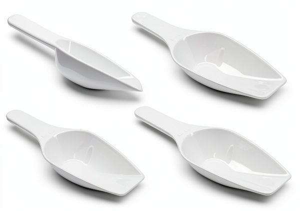 Eisco Lab Scoops Polypropylene 100ml Capacity Flat Bottom-0