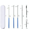 LANDNEOO Lab Scoops Stainless Steel Tools for Powder-2