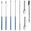 LANDNEOO Lab Scoops Stainless Steel Tools for Powder-1