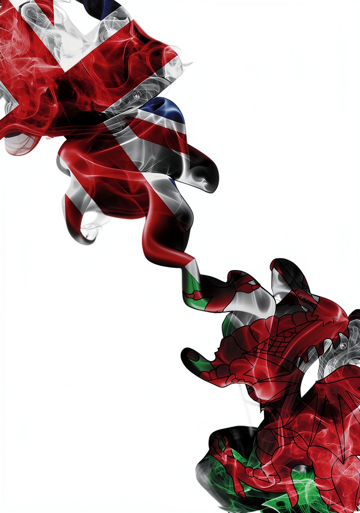 Reading the History of Wales eBook on a Kindle device