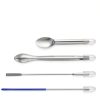 XIHIRCD Stainless Steel Cap Filling Machine Kit Lab Scoops-2