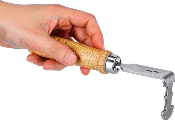 Generic Beehive Frame Scoop Stainless Steel Pollen Removal-2