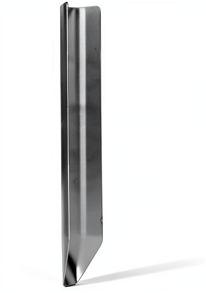 SP Scienceware Lab Scoop Stainless Steel Sample Retrieval being used on a laboratory bench with powdered chemicals