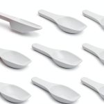 Lab Scoop Eisco Plastic 2ml Capacity Flat Bottom Design-0