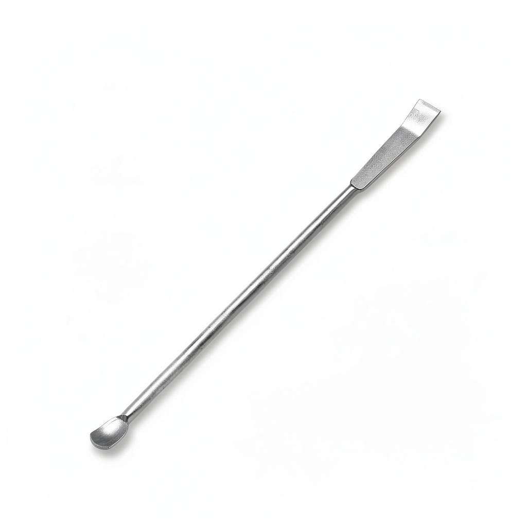 'uxcell lab scoop spatula showing double-sided spoon and flat ends'