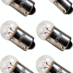 6V 3W Speedometer Bulb ZTTM Silver Clear Center-0