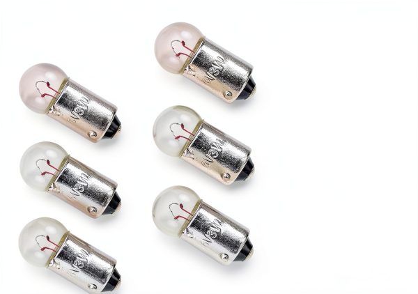 6V 3W Speedometer Bulb ZTTM Silver Clear Center-2