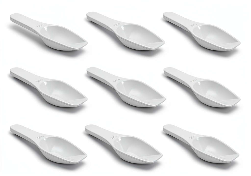 Installing Eisco Polypropylene Lab Scoops for Science Classrooms on a wooden desk