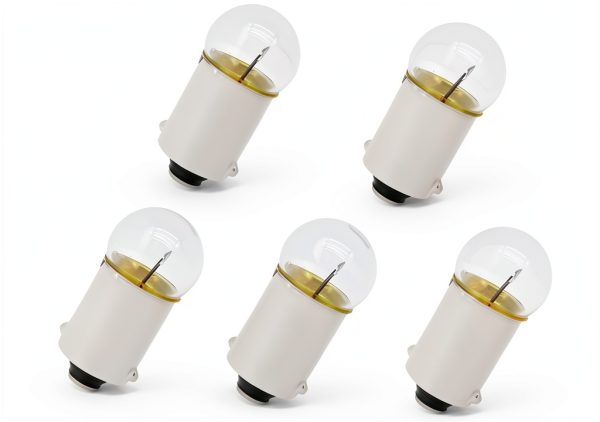 Motoparty 6V BA9s Miniature Panel Light Bulb for Honda CT110/CT125-2