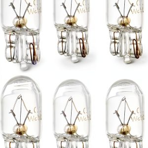 Halogen T10 Bulb jokormo 10-Piece Warm White 5W Durable Interior Light-0