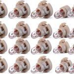 cciyu T4 12mm Warm White Waterproof LED Ignition Bulb 20 Pack-0