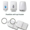 Paper Towel Dispenser Key - Toilet Paper Dispenser Waffle Key - Universal Replacement for san Jamar and More Towel & Toilet Paper Dispensers - Pack of 4-3