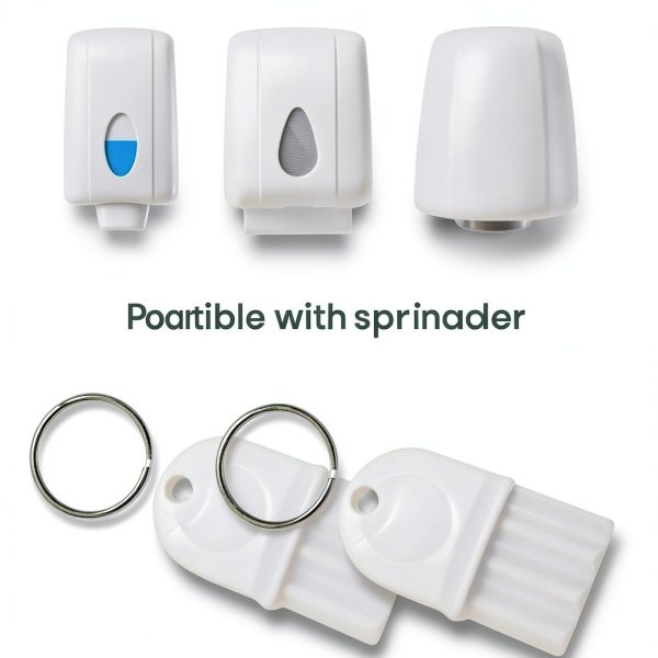 Paper Towel Dispenser Key - Toilet Paper Dispenser Waffle Key - Universal Replacement for san Jamar and More Towel & Toilet Paper Dispensers - Pack of 4-3