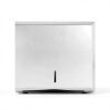 Paper Towel Dispenser Wall Mount Ziprusburk C-Fold Silver-2