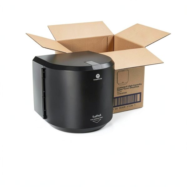 Georgia-Pacific Centerpull Paper Towel Dispenser Black 58201B-4