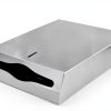 Paper Towel Dispenser Wall Mount Commercial, Fingerprint -Proof Paper Towel Holder for c-fold/Multi-fold/Tri-fold, Touchless Hand Towel Dispenser with Lock-3