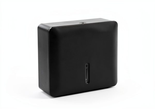 Multifold Paper Towel Dispenser Wall Mount Black 2-Pack by EnBath-6