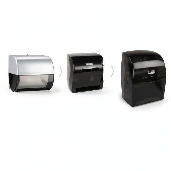Kimberly-Clark Sanitouch Towel Dispenser, Black, 1.5" Core-10