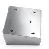 Paper Towel Dispenser Wall Mount Ziprusburk C-Fold Silver-5