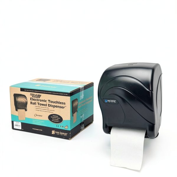 San Jamar Tear N Dry Essence Paper Towel Dispenser Automatic Black-3