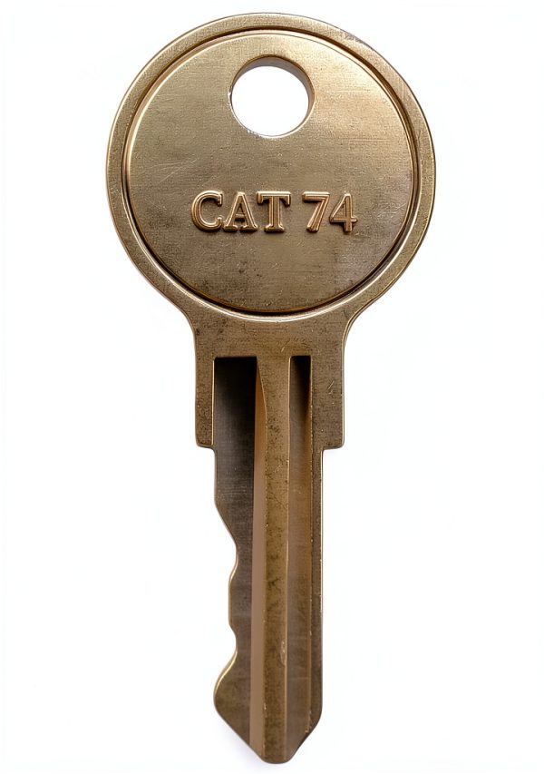 KeyPower Dispenser Keys (6) Brass Anti‑Corrosion for CAT74 Dispenser-1