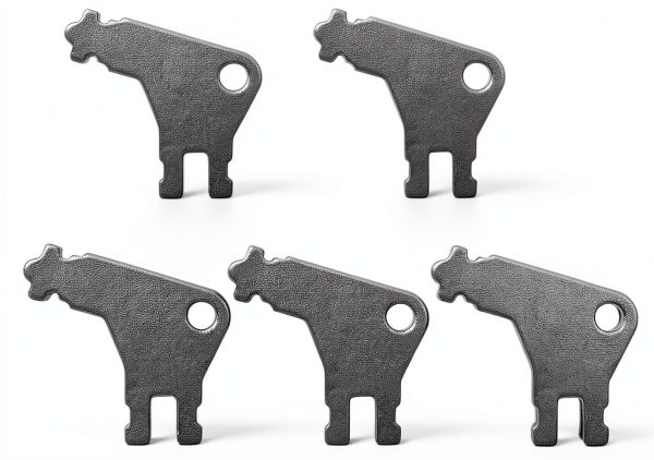 5PCS 50504 Dispenser Keys for Towel and Toilet Paper Dispensers-2