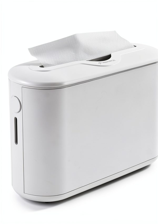 Multifold Paper Towel Dispenser Modunful Countertop White MD-5857-W-4