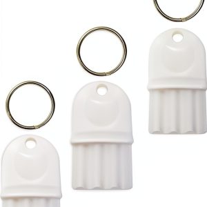 Paper Towel Dispenser Key - Toilet Paper Dispenser Waffle Key - Universal Replacement for san Jamar and More Towel & Toilet Paper Dispensers - Pack of 4-0