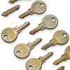 Keys for E114 Toilet Paper Dispenser, 10 Pack E-114 Paper Towel Key Replacement-3