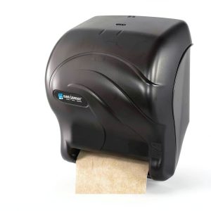 San Jamar Tear N Dry Essence Paper Towel Dispenser Automatic Black-0