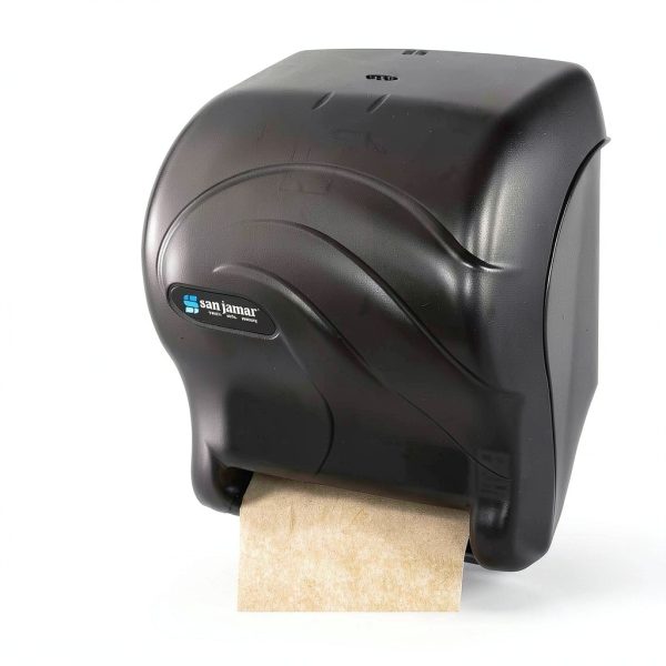 San Jamar Tear N Dry Essence Paper Towel Dispenser Automatic Black-0