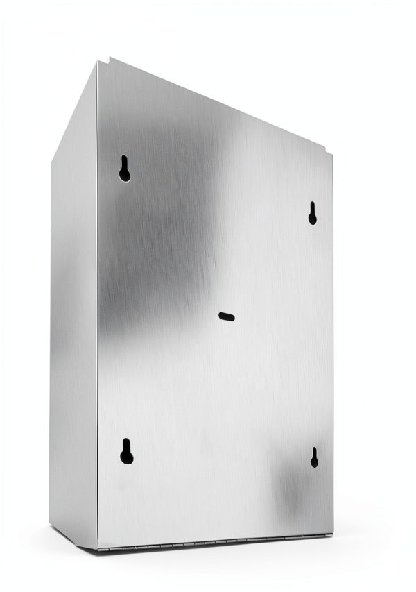 Paper Towel Dispenser Wall Mount Commercial, Fingerprint -Proof Paper Towel Holder for c-fold/Multi-fold/Tri-fold, Touchless Hand Towel Dispenser with Lock-4