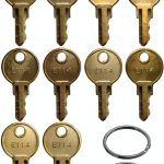 Keys for E114 Toilet Paper Dispenser, 10 Pack E-114 Paper Towel Key Replacement-0