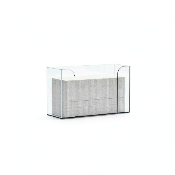 Acrylic Clear Paper Towel Dispenser 11" Multifold Countertop Cq-7
