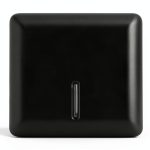 Multifold Paper Towel Dispenser Wall Mount Black EnBath 300 Sheet-0