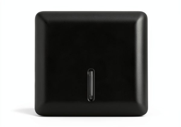Multifold Paper Towel Dispenser Wall Mount Black EnBath 300 Sheet-0
