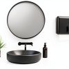 Multifold Paper Towel Dispenser Wall Mount Black EnBath 300 Sheet-2