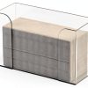 Acrylic Clear Paper Towel Dispenser 11" Multifold Countertop Cq-0