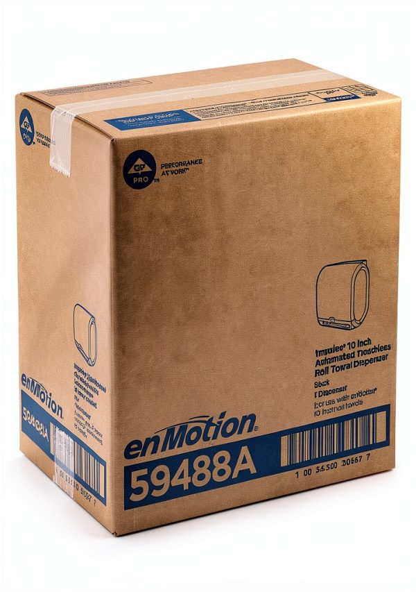 Georgia-Pacific ENMOTION Impulse 10” Paper Towel Dispenser Black-5