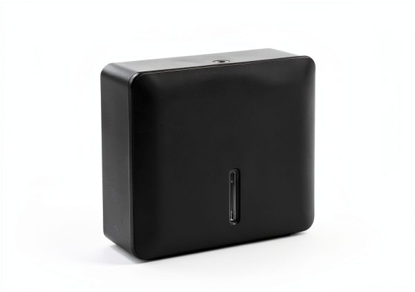 Multifold Paper Towel Dispenser Wall Mount Black EnBath 300 Sheet-3